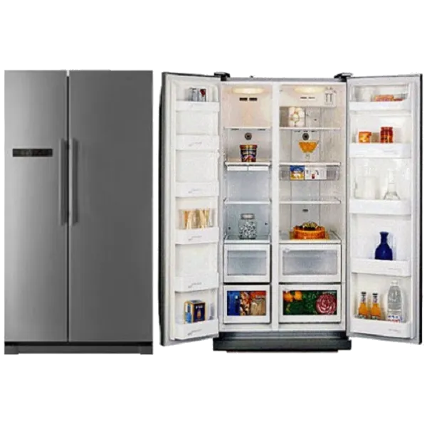 Перевешивание дверей Samsung RS-20 NCNS