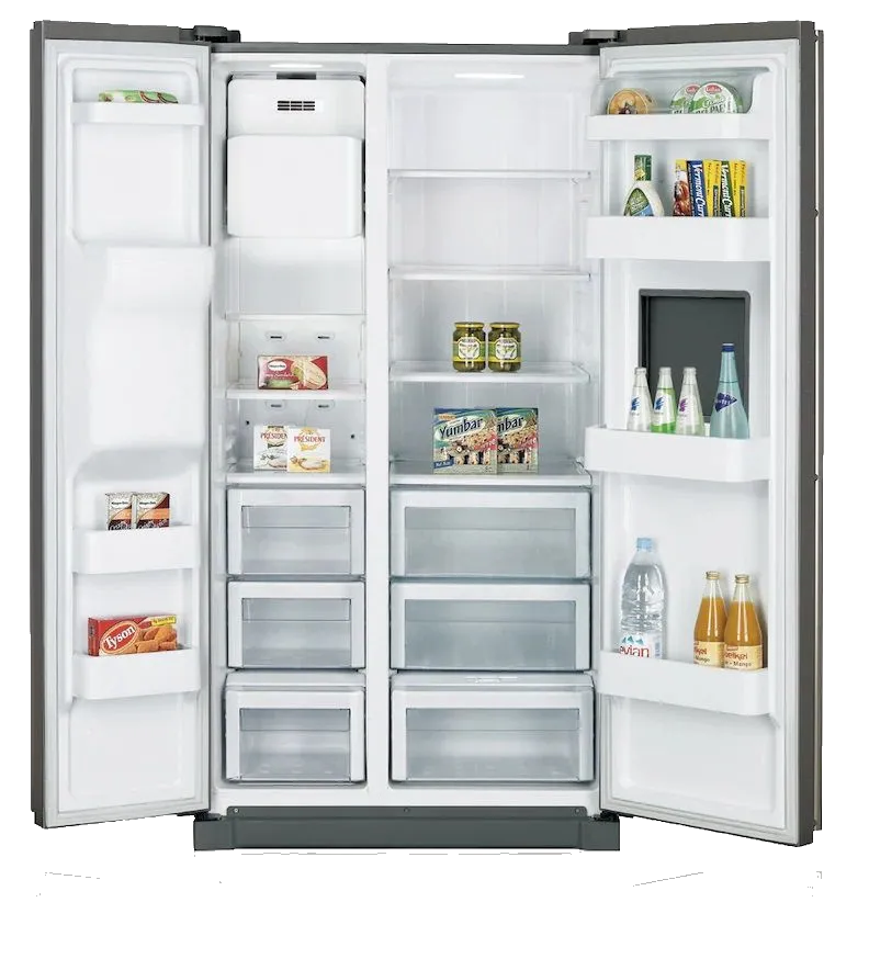 Перевешивание дверей Samsung RSA1DTMG