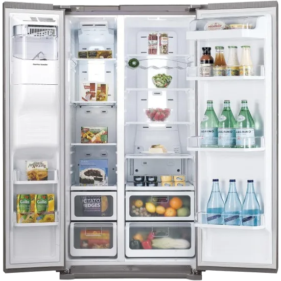 Перевешивание дверей Samsung RSH7UNPN